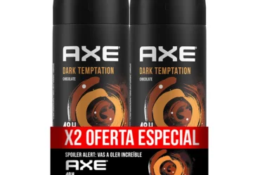 2 Desodorante AXE BODY Spray DARK TEMPTATION 150mL