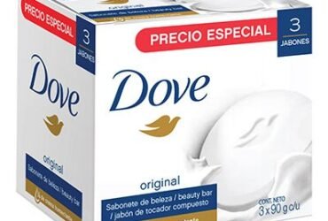 3 Jabones DOVE BLANCO
