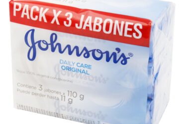 3 Jabones J&J Adulto Original 110gr
