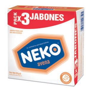 3 Jabones NEKO Avena 125gr