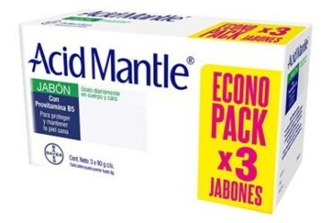 3 JABONES ACID MANTLE 90gr ECONOPACK