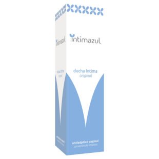 DUCHA INTIMA DESECHABLE AZUL