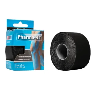 Cinta KINESIO PHARMA-KT BLACK " X 5,5 YDS