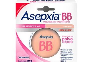 Polvo Compacto ASEPXIA BB Claro MATE