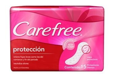 Protectores CAREFREE REGULAR 15Unds