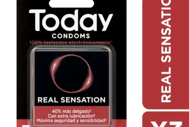 Preservativo TODAY REAL SENSATION 3Unds