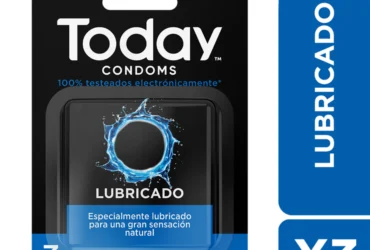 Preservativos TODAY LUBRICADO 3Unds