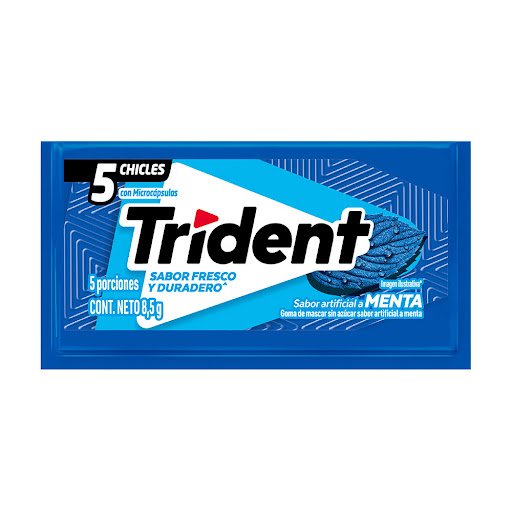 TRIDENT MENTA 5 Piezas