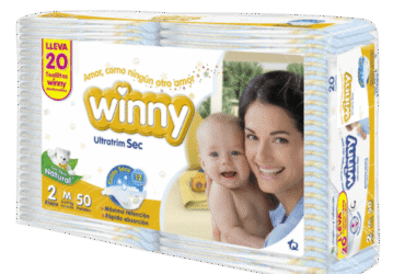 WINNY U.SEC ET2 50 Pañales
