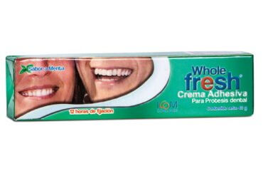 Crema Adhesiva WHOLE FRESH MENTA 40gr