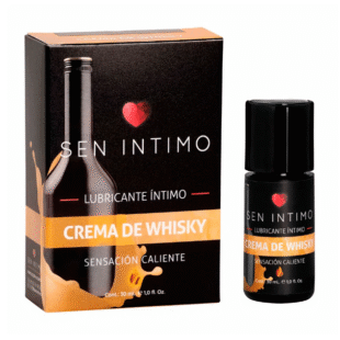 Lubricante SEN Intimo CREMA DE WHISKY Sensación Caliente 30mL