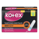 Tampones DIG.KOTEX SUP.Pague 10 Lleve 12
