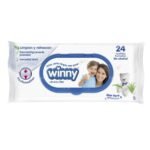 Toallitas WINNY ALOE VIT E X 24 Unds