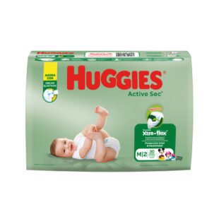 Pañales HUGG.ACT.SEC ET.2 MED.30 Unds