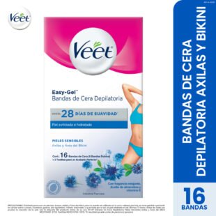 VEET BANDAS AXILAS Y BIKINI X16 Unds