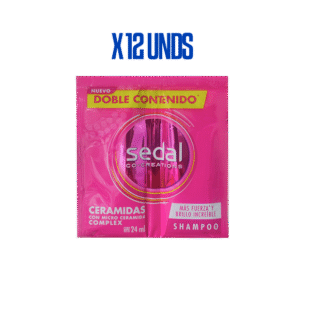 Shampoo SEDAL CERAMIDAS 24mL 12 Sobres
