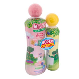 Colonia ARRURRU NATURAL Rosa 400mL + Crema Humectante.220mL D.P.+AH
