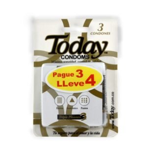 Preservativos TODAY TRI.PLEASURE PAG 3 LL 4