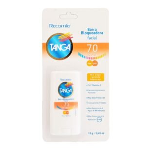 Bloqueador TANGA SPF 70 Barra Facial 13gr