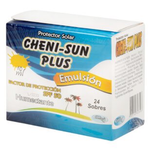 Bloqueador CHENI SUN PLUS SPF 50 10mL 24 Unds