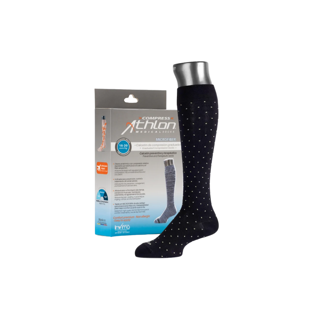 Calcetin CP 15-20 T(10-12) CMO202 Negro-PUNTO