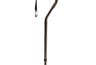 Baston cuello de Cisne y Correa de Seguridad Color BRONCE