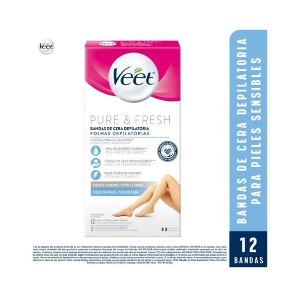 VEET Bikini Axilas Sensible 12 Unds