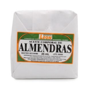 ACEITE ALMENDRAS 1 ONZA 12 UND LEON