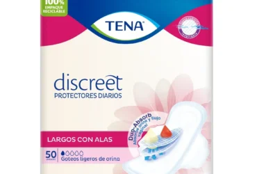 PROT.TENA LARGO ALAS DISCREET 50UND