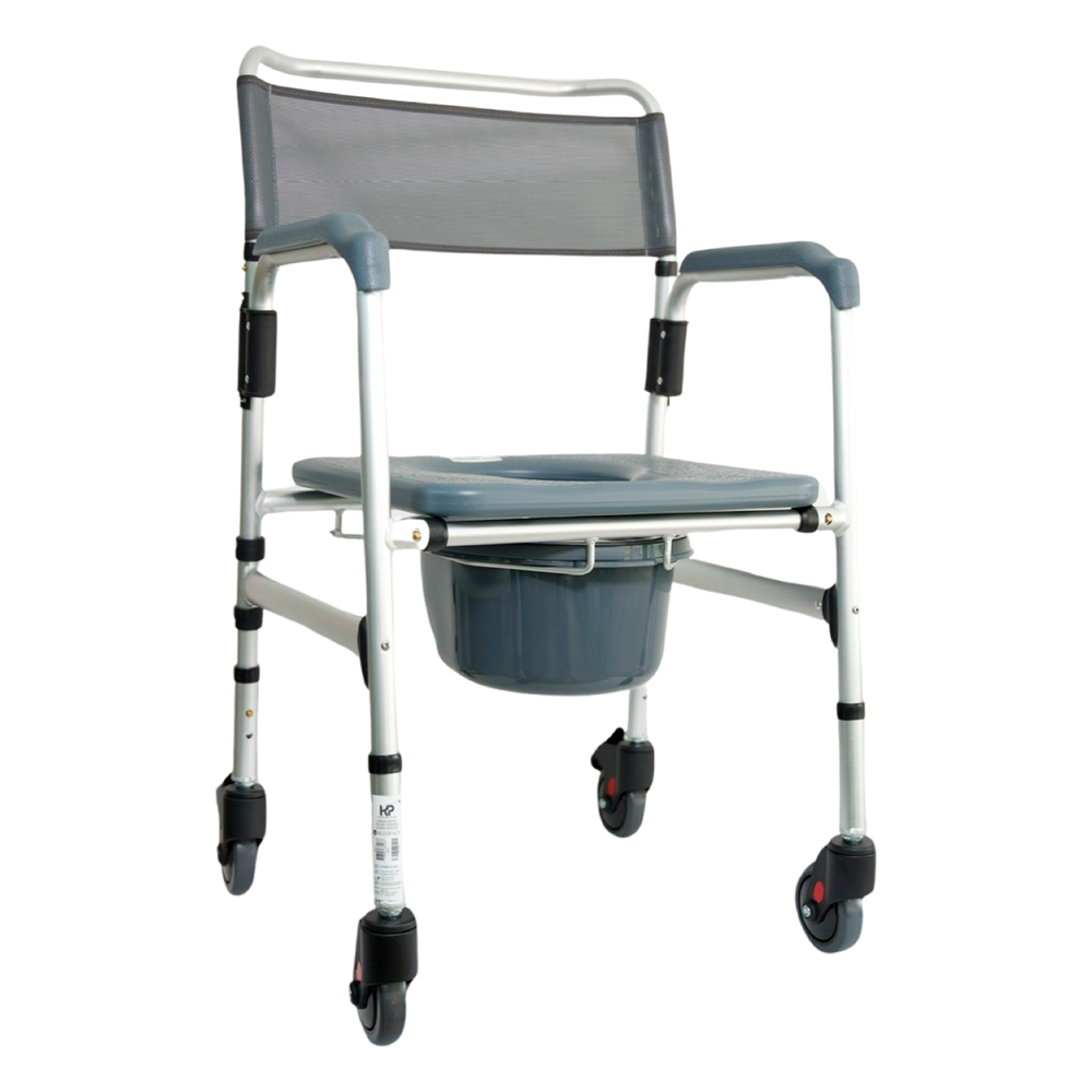 Comodo Sanitario Plegable Con Ruedas