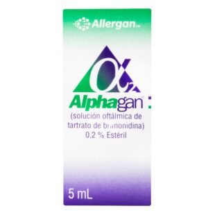 Alphagan Brimonidina 0.2% Solución Oftálmica 5 ml