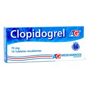 CLOPIDOGREL 75 MG 14 TABLETAS AG(P)21567