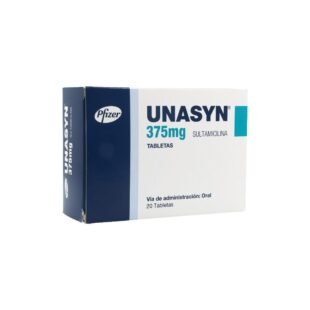 UNASYN 375 MG 20 TABLETAS (A)(3%+)(PAE)