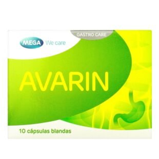 AVARIN 300 MG/60 MG 10 CAPS (SAV)