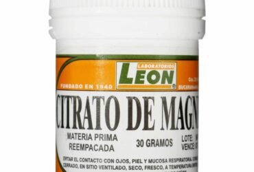 CITRATO DE MAGNESIO USP 30 GRS