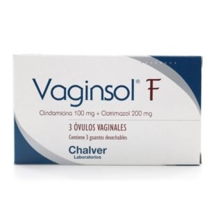 VAGINSOL F 200/100 MG OVULOS 3 UNDS(3%+)