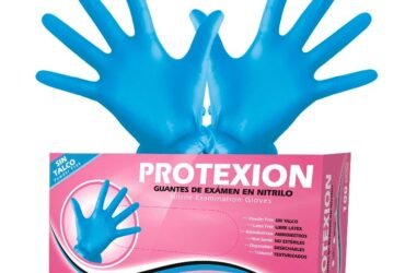 GUANTE NITRI.PROTEX-ION NEGRO L 100 UND