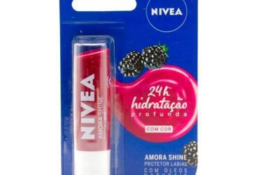 PROT.LABIAL NIVEA BLACKBERRY SHINE MORA