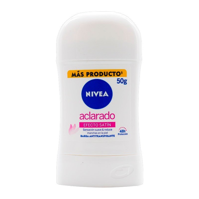 DTE.NIVEA BARRA TONO NAT E.SATIN 50 GR M