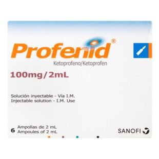 Profenid Ketoprofeno 100 mg Caja x 6 Ampollas