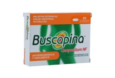BUSCAPINA NF COMPOSITUM 325/10MG 100 TBS