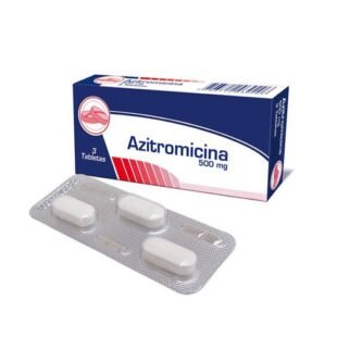 AZITROMICINA 500 MG 3 TABLETAS COA