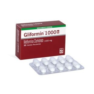 GLIFORMIN METFORMINA 1000 MG 30 TAB (PB)