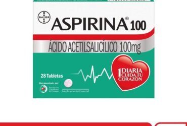 ASPIRINA 100 MG 28 TBS