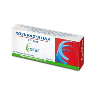 ROSUVASTATINA 40MG 30 TBS ECAR (A)(3%+)