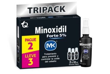 TRIPACK MINOXIDIL FORTE 5% 60 ML MK