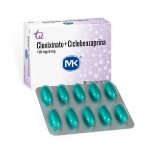 CLONIXINATO 125MG+CICLOBENZ 5MG 20TBS