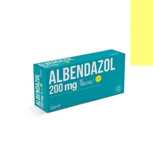 ALBENDAZOL 200 MG 50 TABLETAS LP