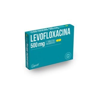 LEVOFLOXACINO 500 MG 7 TABLETAS LP