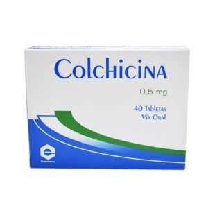 COLCHICINA 0.5 MG 40 TABLETAS EX